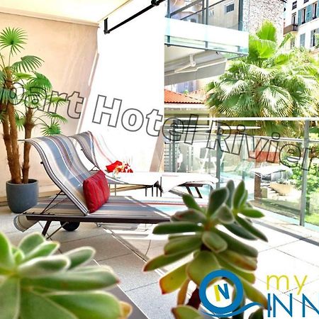 Aparthotel Riviera - Coeur Nice - Grand Superieur Studio Ac - Incroyable Terrasse - Garden View - Terrasse Jardin Pastorelli 1 Εξωτερικό φωτογραφία