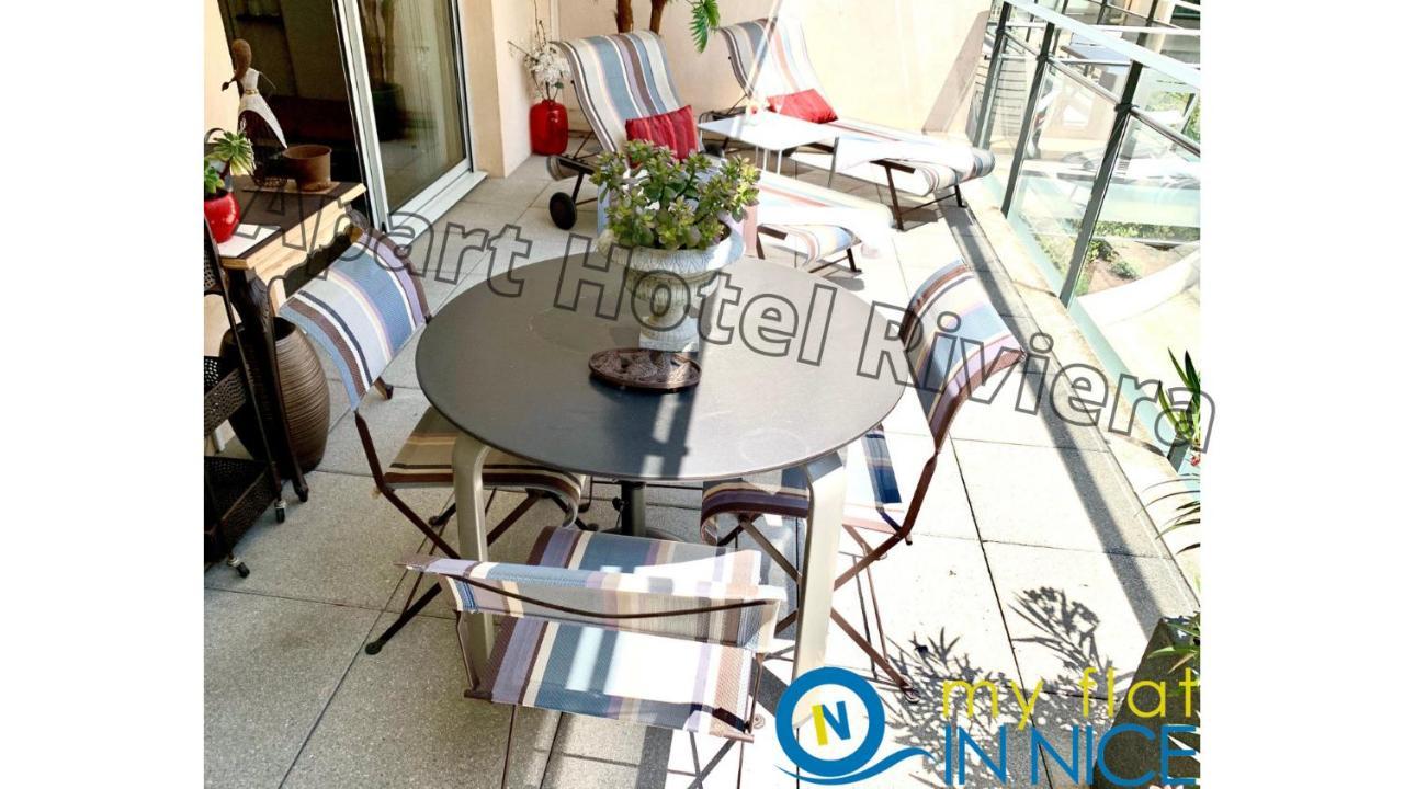 Aparthotel Riviera - Coeur Nice - Grand Superieur Studio Ac - Incroyable Terrasse - Garden View - Terrasse Jardin Pastorelli 1 Εξωτερικό φωτογραφία